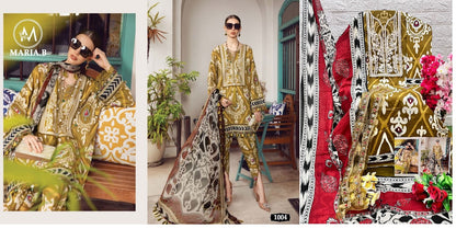 M Prints Maria B Cotton Pakistani Patch Work Suits