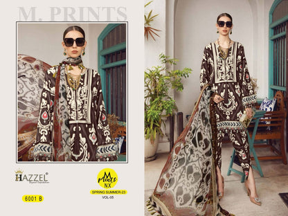 M Prints Nx Summer 23-5 Hazzel Cotton Pakistani Salwar Suits