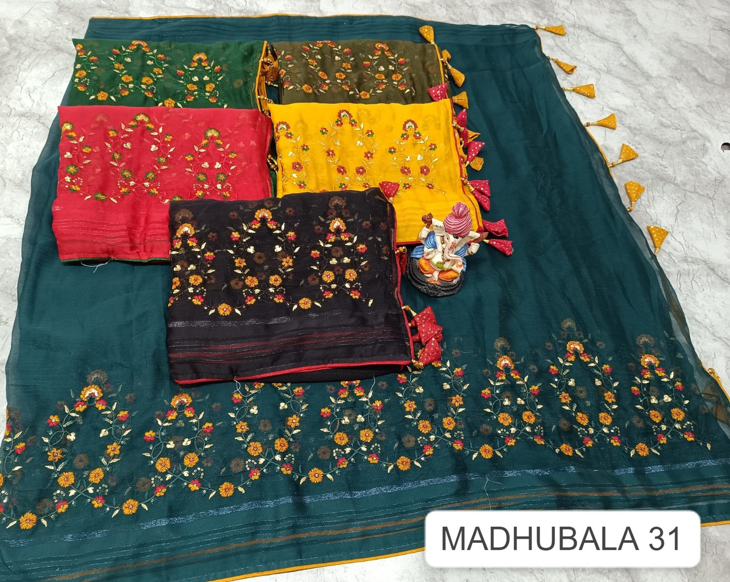 Madhubala 31 Kalpveli Chiffon Sarees
