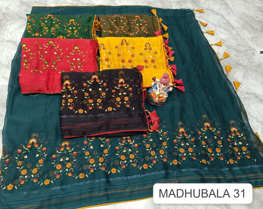 Madhubala 31 Kalpveli Chiffon Sarees
