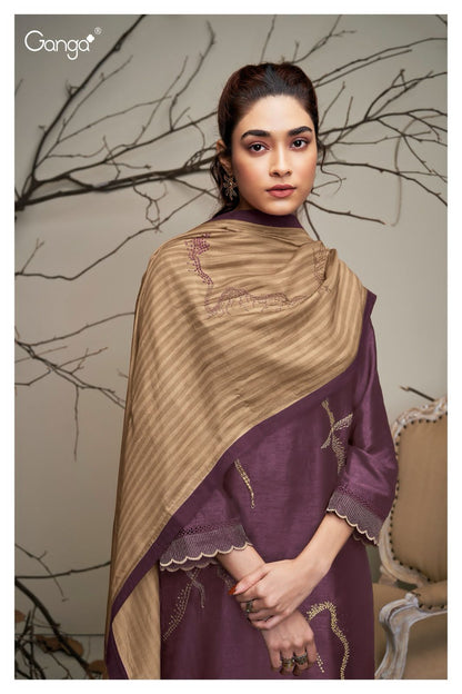 Maeve 2227 Ganga Raw Silk Plazzo Style Suits