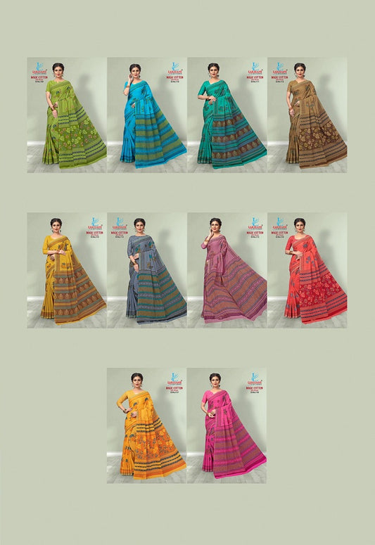 Magic Lakhani Cotton Sarees