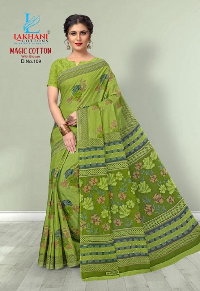 Magic Lakhani Cotton Sarees