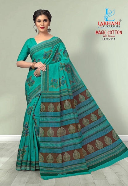 Magic Lakhani Cotton Sarees