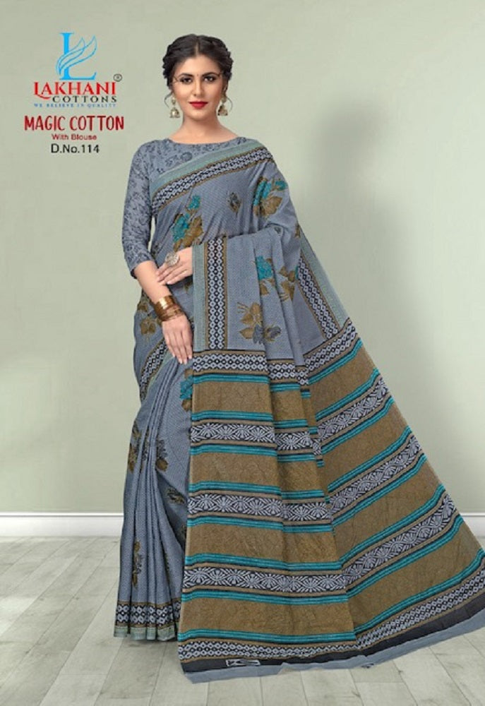 Magic Lakhani Cotton Sarees