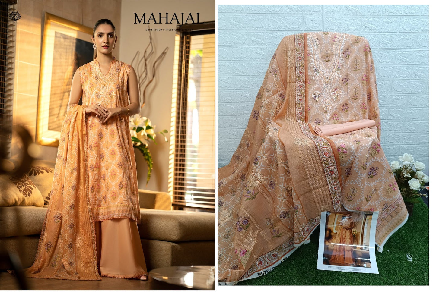 Mahajal Vol 15 Gull Jee Lawn Original Pakistani Suits