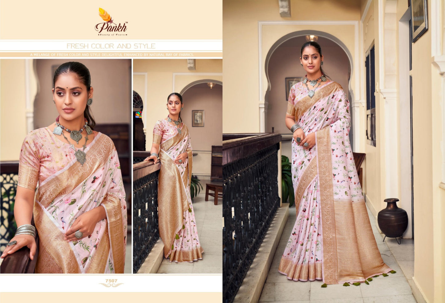 Mahak Pankh Silk Sarees