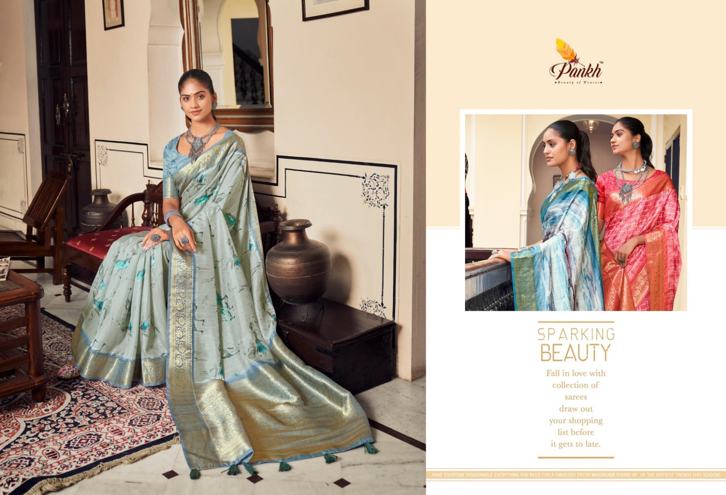 Mahak Pankh Silk Sarees