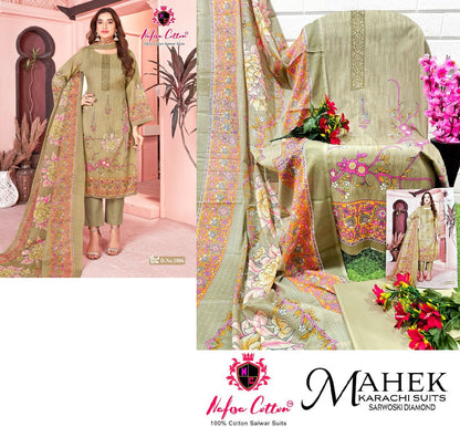Mahek Nafisa Cotton Soft Cotton Karachi Salwar Suits