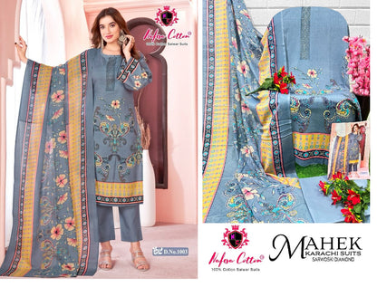 Mahek Nafisa Cotton Soft Cotton Karachi Salwar Suits