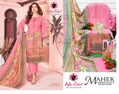 Mahek Nafisa Cotton Soft Cotton Karachi Salwar Suits