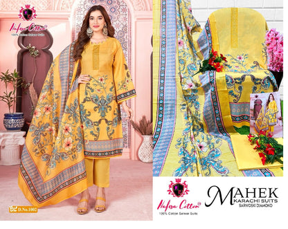 Mahek Nafisa Cotton Soft Cotton Karachi Salwar Suits