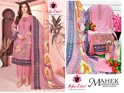 Mahek Nafisa Cotton Soft Cotton Karachi Salwar Suits