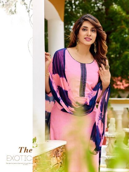 Mahek Paavi Rayon Readymade Skirt Style Suits