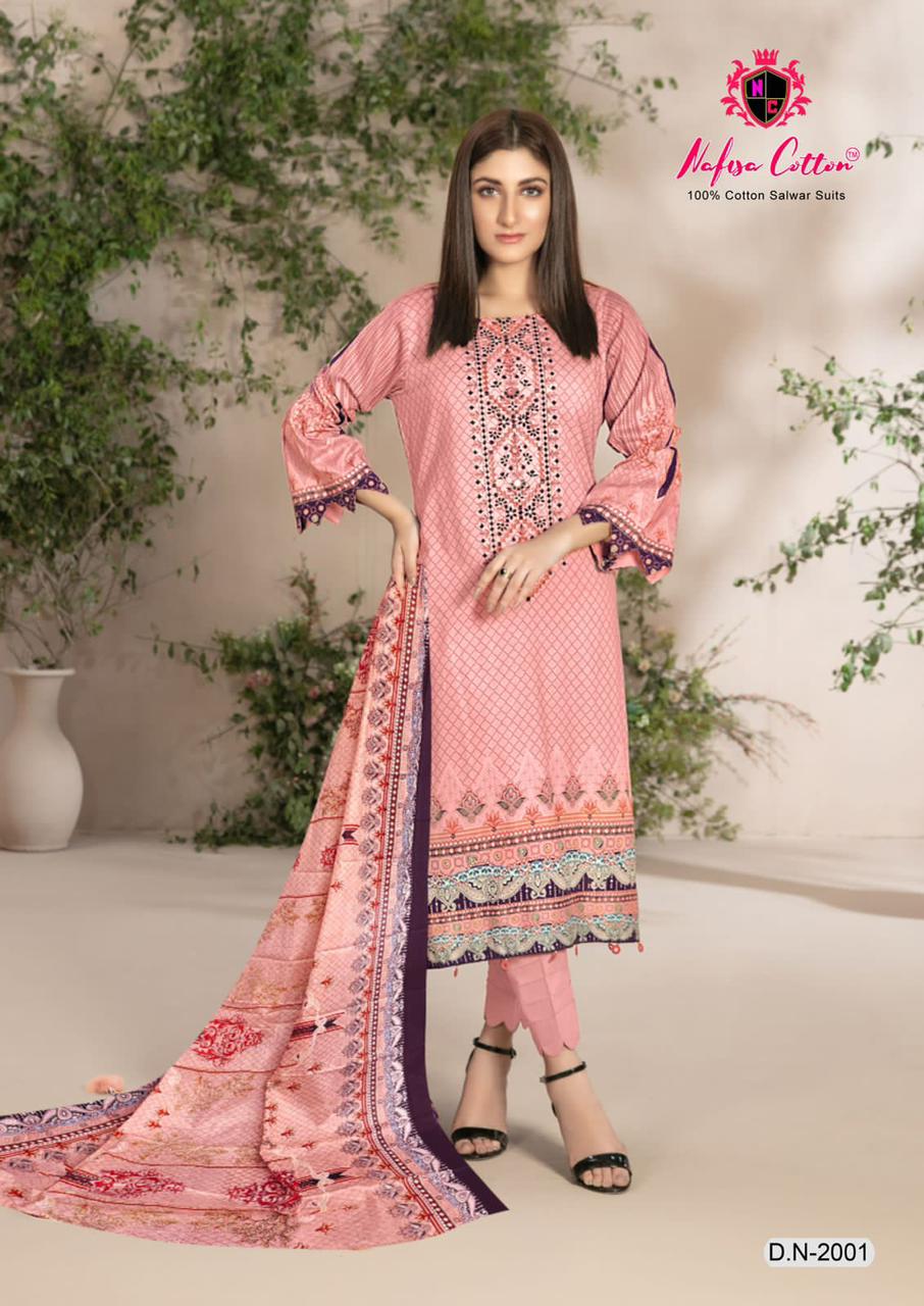 Mahera Vol 2 Nafisa Cotton Karachi Salwar Suits
