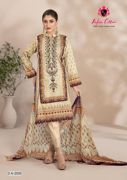 Mahera Vol 2 Nafisa Cotton Karachi Salwar Suits