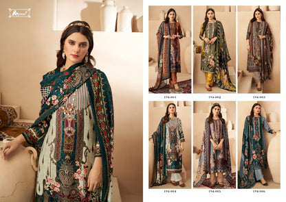 Mahfuz Kesar Viscose Pashmina Suits