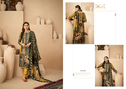 Mahfuz Kesar Viscose Pashmina Suits