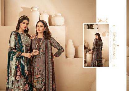 Mahfuz Kesar Viscose Pashmina Suits