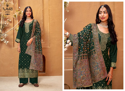 Mahi Kashmiri Naari Muslin Plazzo Style Suits