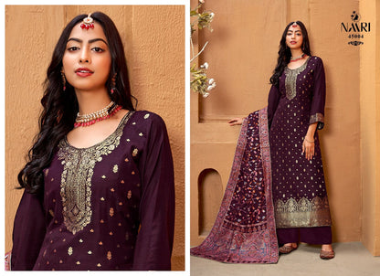 Mahi Kashmiri Naari Muslin Plazzo Style Suits