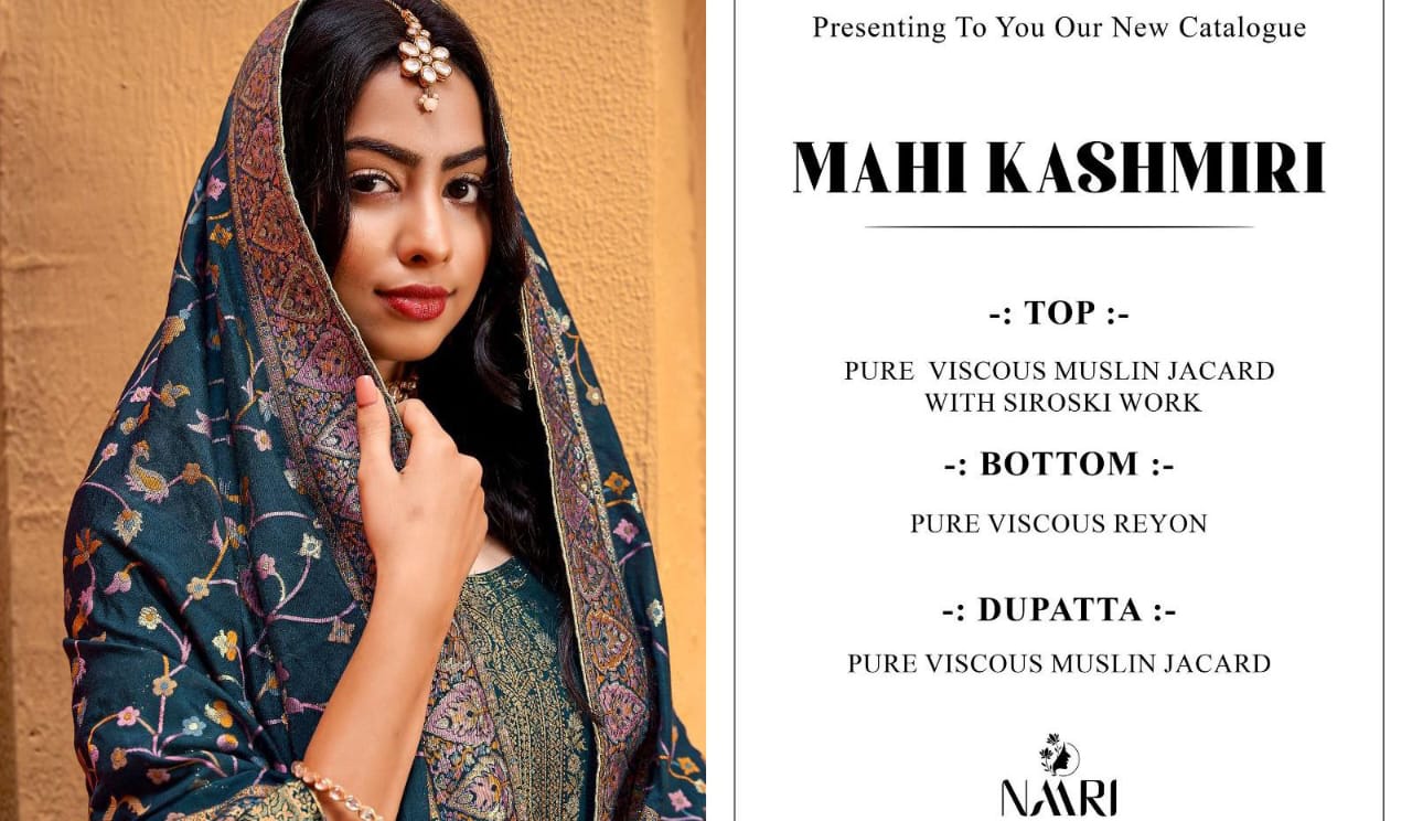 Mahi Kashmiri Naari Muslin Plazzo Style Suits