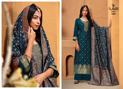 Mahi Kashmiri Naari Muslin Plazzo Style Suits