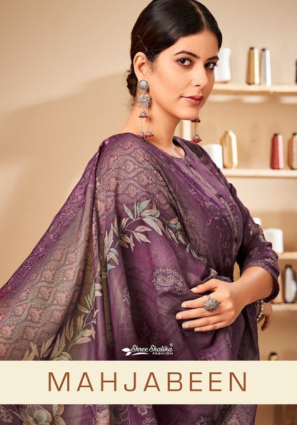 Mahjabeen Shree Shalika Fashion Lawn Cotton Karachi Salwar Suits