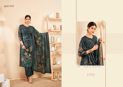 Mahjabeen Shree Shalika Fashion Lawn Cotton Karachi Salwar Suits