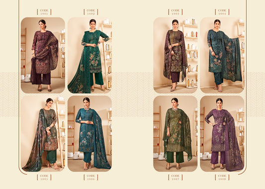 Mahjabeen Shree Shalika Fashion Lawn Cotton Karachi Salwar Suits