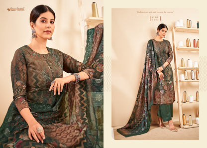 Mahjabeen Shree Shalika Fashion Lawn Cotton Karachi Salwar Suits