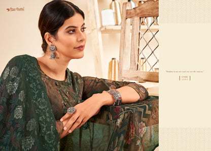 Mahjabeen Shree Shalika Fashion Lawn Cotton Karachi Salwar Suits