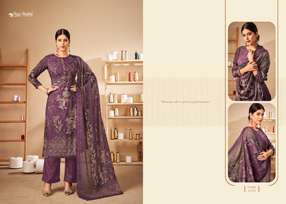 Mahjabeen Shree Shalika Fashion Lawn Cotton Karachi Salwar Suits