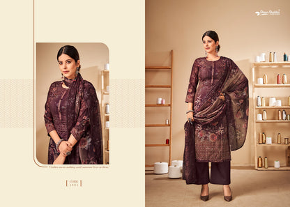 Mahjabeen Shree Shalika Fashion Lawn Cotton Karachi Salwar Suits