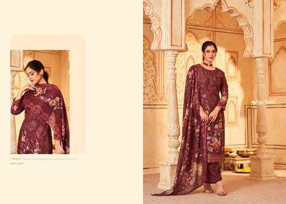 Mahjabeen Vol 3 Shree Shalika Fashion Cotton Lawn Pant Style Suits