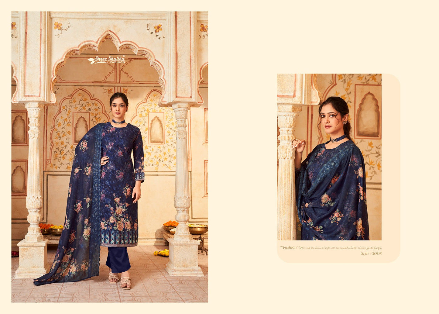 Mahjabeen Vol 3 Shree Shalika Fashion Cotton Lawn Pant Style Suits