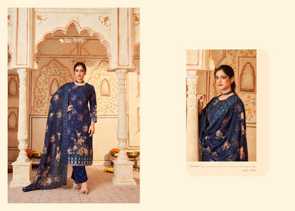 Mahjabeen Vol 3 Shree Shalika Fashion Cotton Lawn Pant Style Suits