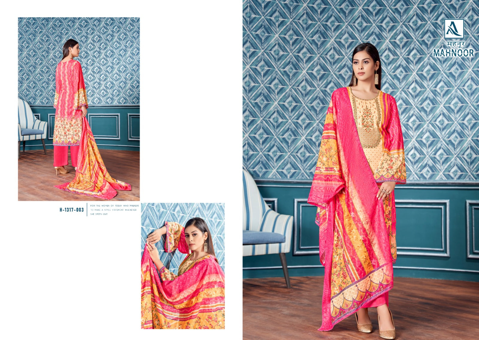 Mahnoor Alok Jaam Karachi Salwar Suits