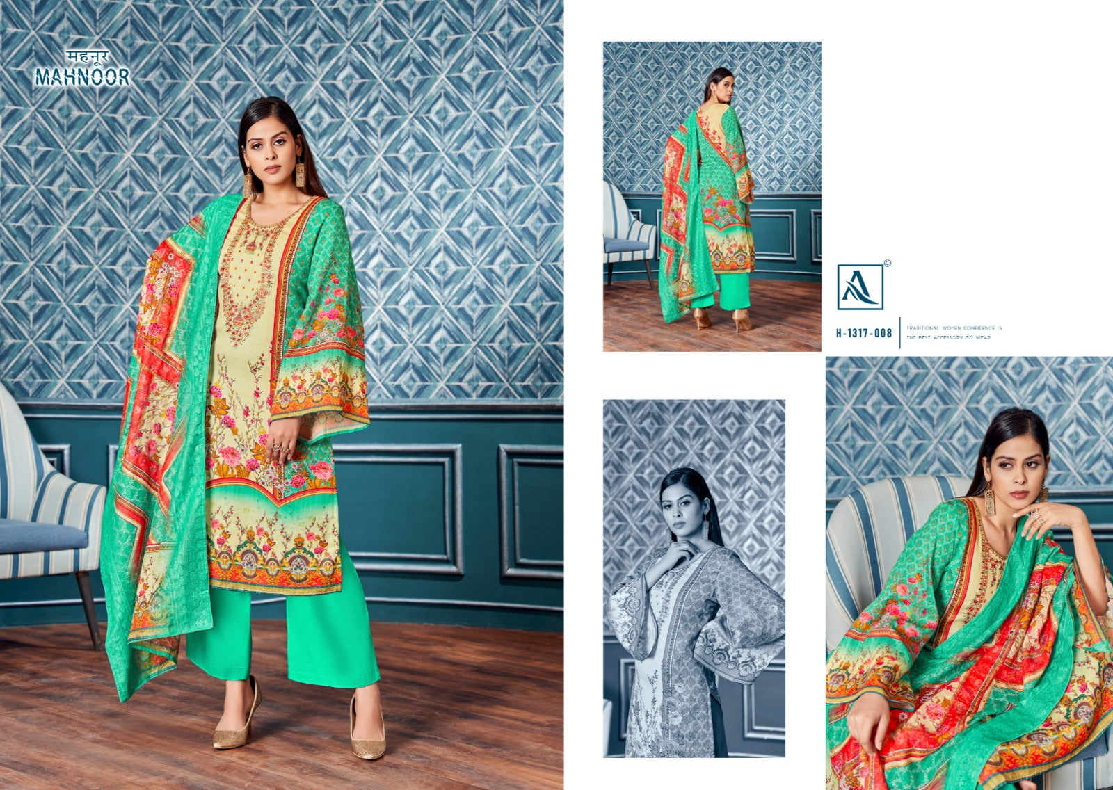 Mahnoor Alok Jaam Karachi Salwar Suits
