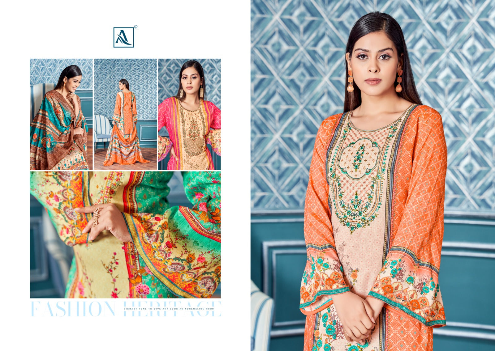 Mahnoor Alok Jaam Karachi Salwar Suits