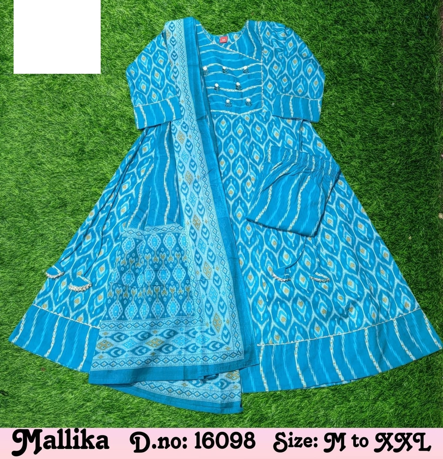 Mallika Zoya Cotton Readymade Pant Style Suits