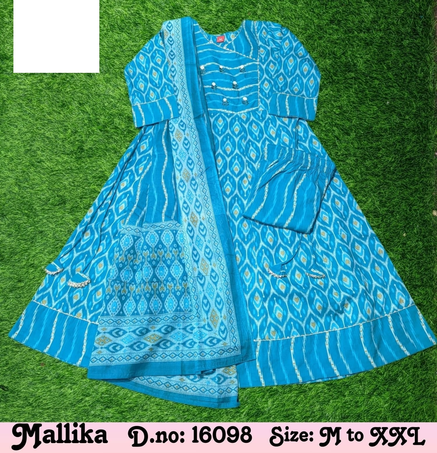 Mallika Zoya Cotton Readymade Pant Style Suits