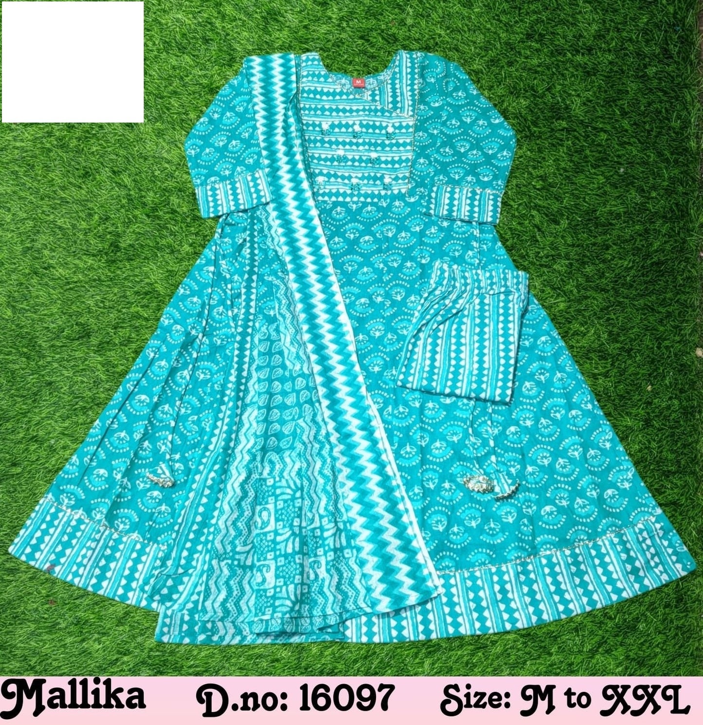 Mallika Zoya Cotton Readymade Pant Style Suits