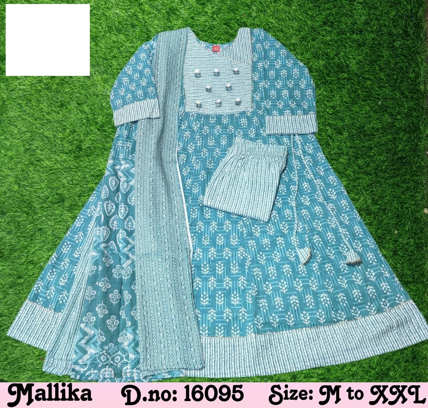 Mallika Zoya Cotton Readymade Pant Style Suits