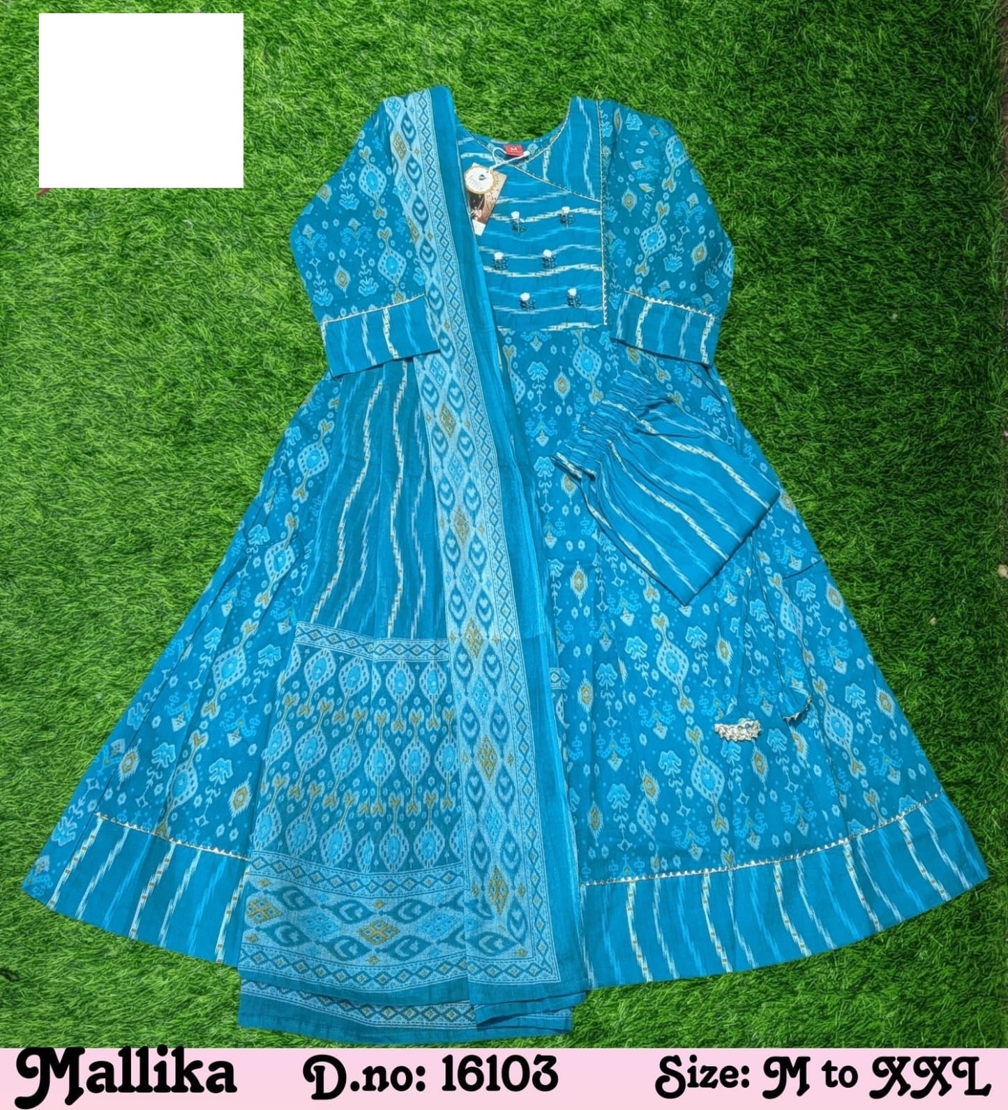 Mallika Zoya Cotton Readymade Pant Style Suits