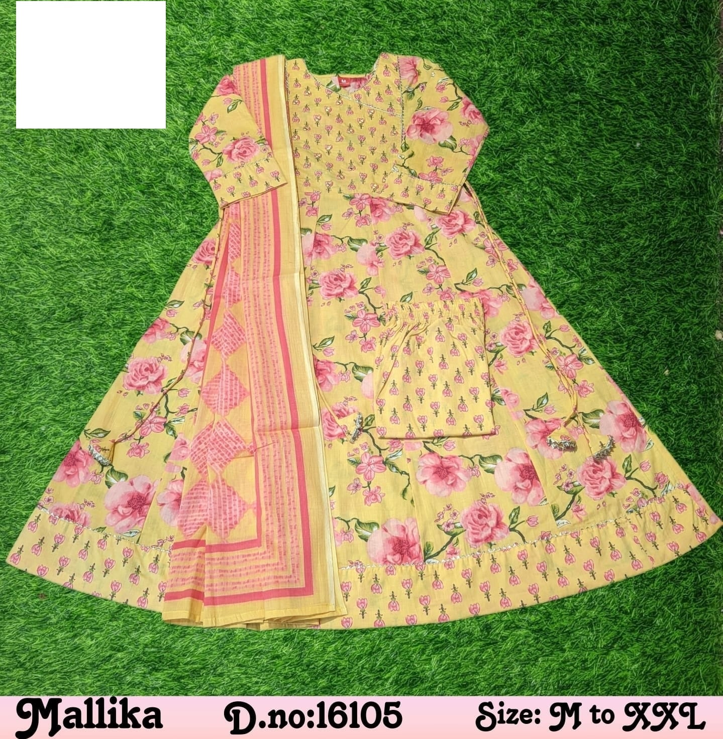 Mallika Zoya Cotton Readymade Pant Style Suits