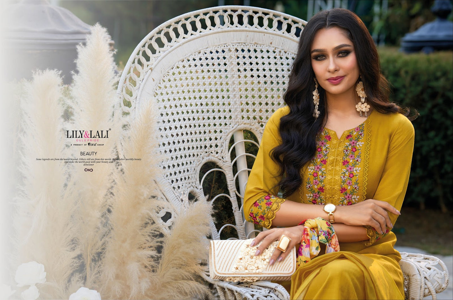 Malvika Lily Lali Viscose Readymade Pant Style Suits