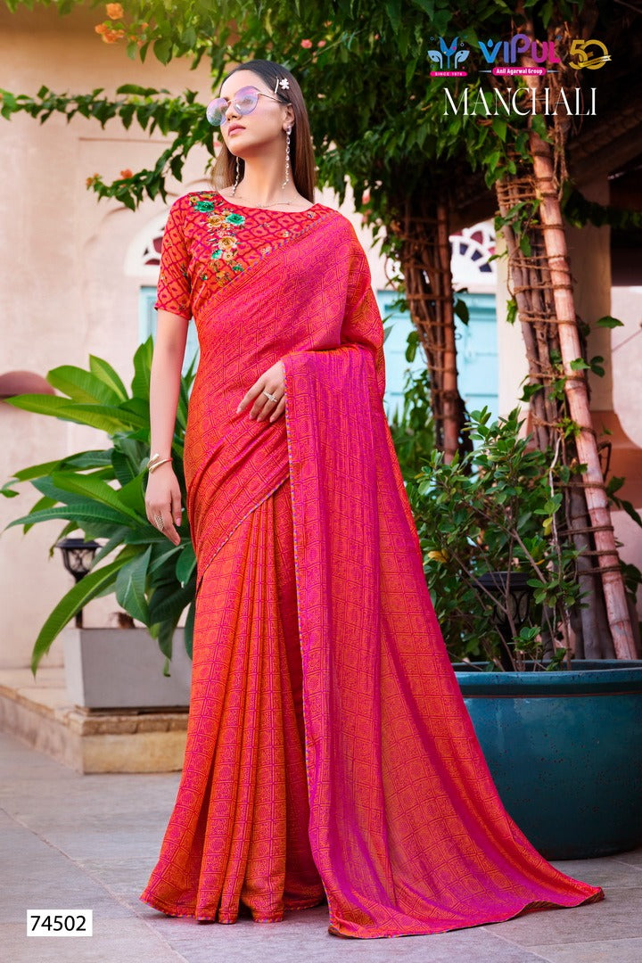 Manchali Vipul Sarees
