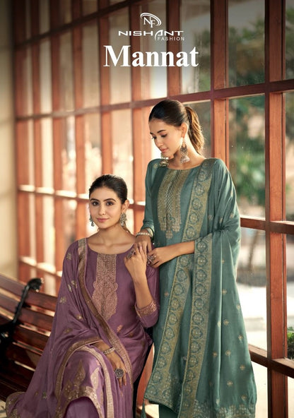 Mannat Nishant Fashion Pashmina Suits