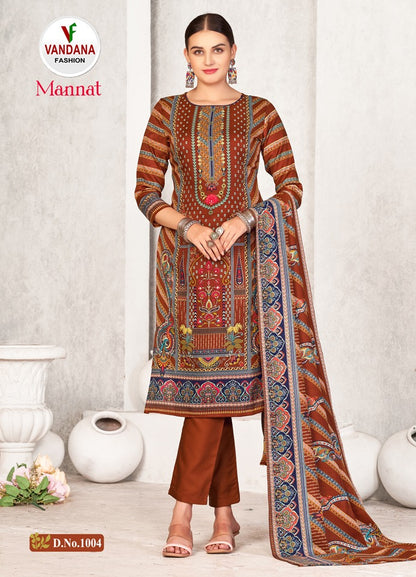 Mannat Vandana Karachi Pashmina Salwar Suits